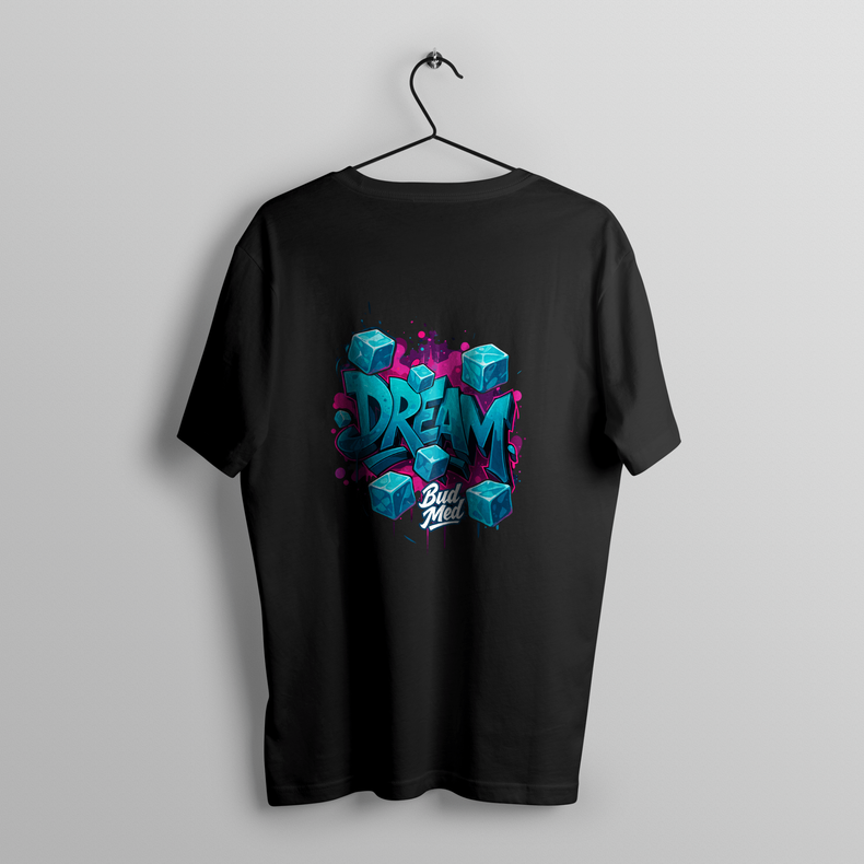 Camiseta oversize linha Strain - Ice Dream