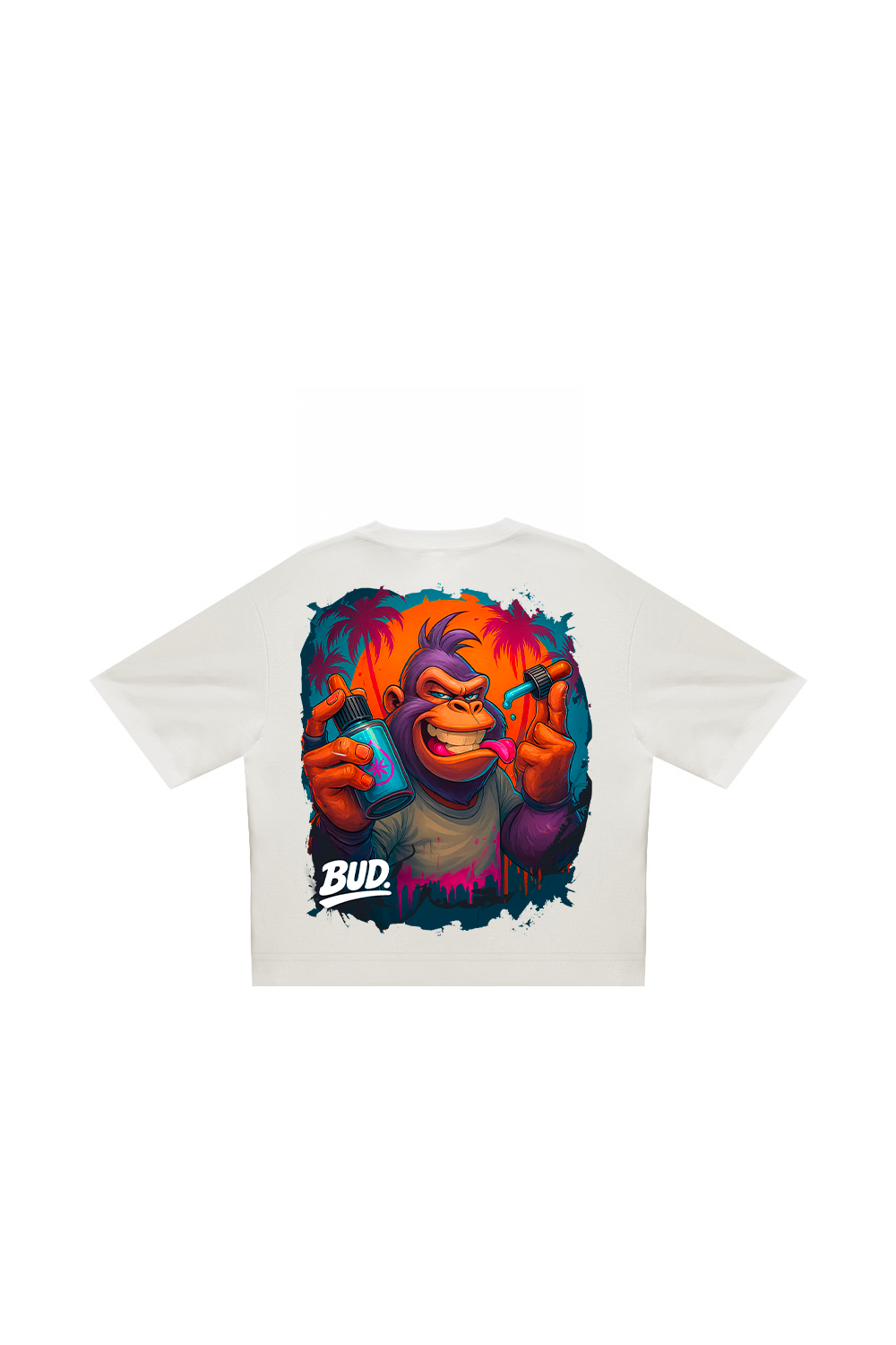 CAMISETA F OVERSIZED - Purple Gorilla