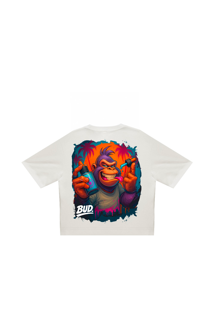 CAMISETA F OVERSIZED - Purple Gorilla