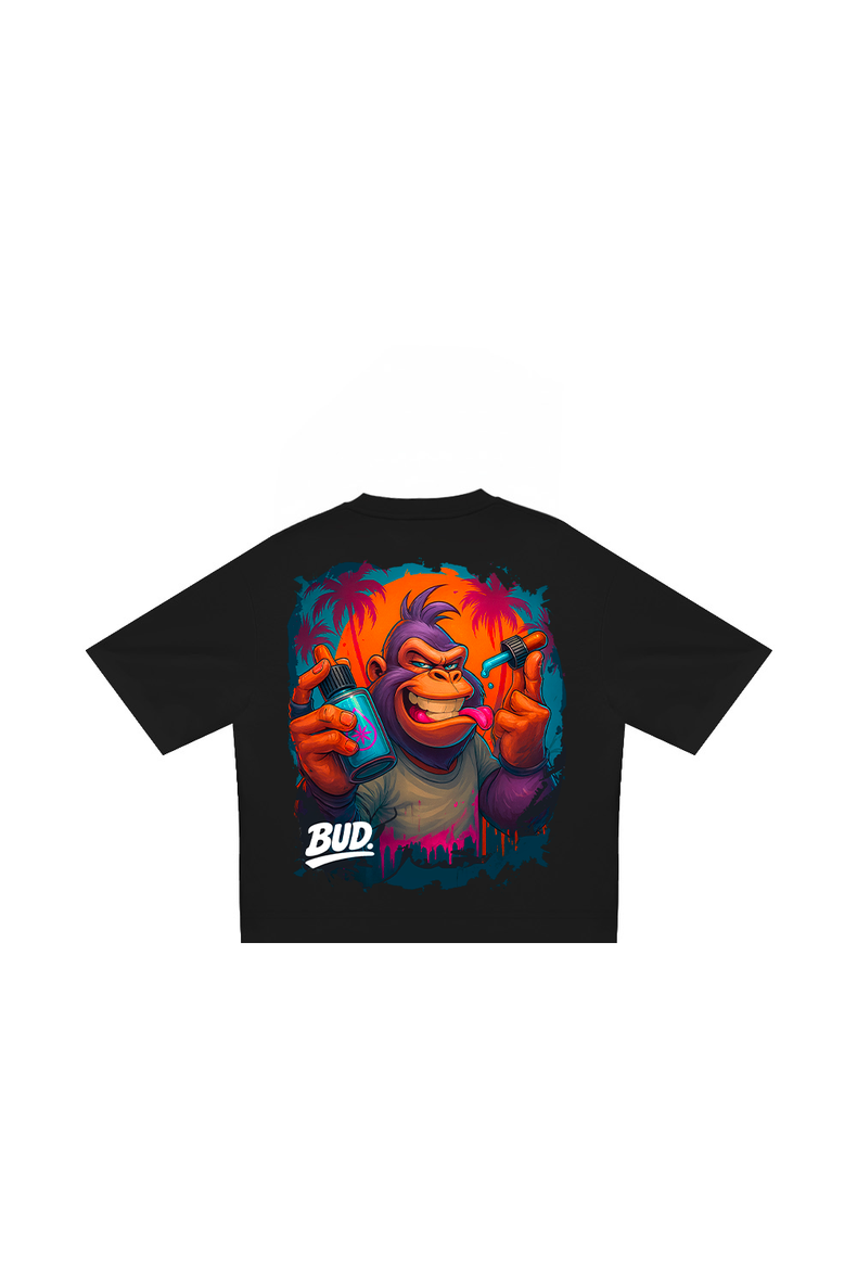 CAMISETA F OVERSIZED - Purple Gorilla